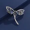 Europa y Estados Unidos comercio exterior broche de libélula retro strass accesorios de corsage para ropa al por mayor pines de animales