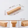 Manija de Armario de Madera Maciza en Forma de T Manija de Cajón de Madera Manija de Puerta de Armario de Madera para Niños Armario de Madera Estilo Japonés Simple