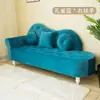 Tela Sofá Pequeño Apartamento Sala de Estar Simple Moderno Tienda de Ropa de Alquiler Sofá Chaise Silla Sofá Doble Habitación Pequeño Sofá