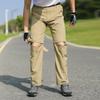 Calça Bermuda de Secagem Rápida Destacável para Exterior Verão Masculina Calça Fina Destacável Duas Peças Calça de Secagem Rápida Calça Masculina para Montanhismo