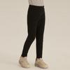 Calças Casuais Infantis da Moda Outono/Inverno 2023 para Meninas com Forro de Lã, Leggings de Lã Raposa Prateada para Meninas
