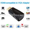 Fabricante original convertidor HDMI a VGA adaptador hdmi a vga con audio adaptador macho hdmitovga