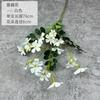 Atacado de fábrica rosa de galho alto flor simulação flor artificial de alta qualidade salão de casamento floral flor de seda nova vaga-lume suave