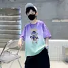 Camiseta de Manga Corta para Niños Nueva de Verano Algodón Ropa Infantil Deportiva para Niños Camiseta para Niños Top Moderno Versátil