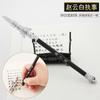 Animación de trueno Huo Sombra Muerte circundante Esvástica Segunda generación Dong Shilang Manga Nieve Blanca Metal Personalidad Firma Pluma