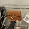 Bolsa de Corrente de Moda de Luxo Inspirada na Chanel, Estilo Novo Verão 2026 Texturizada, Simples e Versátil, Bolsa de Ombro Único Transversal Sela