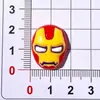 Desenho Marvel Superman Homem-Aranha Máscara Escudo Resina Acessórios Cola Cremosa DIY Capa de Celular Caixa de Papelaria Adesivos