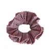 Diadema de tela a cuadros rosa para niña, Cuerda para moño de tamaño mediano, Accesorio para el cabello fresco y simple de nuevo estilo