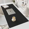 Tapete de Mesa, Extra Grande, Resistente a Manchas, à Prova d'Água para Escritório, Protetor Ocular, Tapete de Computador Ecológico de Alta Qualidade, Couro PU, Mouse Pad Simples de Cor Sólida