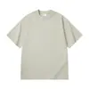 Camiseta de manga corta holgada para hombre, 300g de peso pesado, algodón 100% puro, con estampado digital personalizado, cuello redondo, nueva tendencia de verano