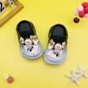 Lindas Pantuflas Versátiles para Niños y Niñas, Padre-hijo, Nuevos Zapatos con Agujeros de Tela de Conejo Girasol, Suela Suave Antideslizante, Baotou Fresco