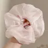 Goma para el pelo fruncida de estilo casual para mujer, banda elástica de alta gama para el cabello, nuevo accesorio para el cabello estilo coreano 2026 para peinados de moño