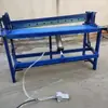 Cizalla de pie, máquina neumática para cortar malla, máquina cortadora de hojalata, máquina cortadora de láminas de acero inoxidable y aluminio, máquina cortadora de malla de diamante