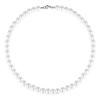 Amazon Venta Caliente Collar de Perlas de una Sola Capa Transfronterizo de 6~10mm para Hombres y Mujeres Blanco Redondo Cadena Clavicular Perla