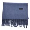 Bufanda de cachemira cálida de invierno para mujer, bufanda de moda de color liso con borlas, Yang pegajoso 250g, Accesorios al por mayor