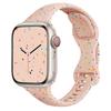 Adequado para Pulseiras de Apple Watch para Apple Watch Séries 1-12/Ultra3/Se3, Design de Cintura Fina, Pulseira de Relógio Colorida de Silicone