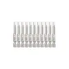 LAOA antiguo un LA619H15 10 PIEZAS 1/4" cabeza de destornillador de vaso hexagonal cabeza de destornillador eléctrico H1.5 * 50
