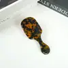 Pente de Airbag Quadrado Tendência em Acetato Antiestático Portátil Escova Massageadora Série de Cores Macaron Pente de Viagem Fashion