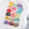 14*20 Cadena Acrílica para Maleta Tacto Suave Pintura de Goma Anilla Abierta Cadena para Teléfono Móvil DIY Accesorios de Joyería