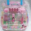 Collar de uñas con diseño de sirena de Sofía para niños, pegatinas para uñas seis en uno, pegatinas de diamantes