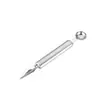 Gran Venta Acero Inoxidable Engrosado Doble Cabeza Cuchara Sacabolas para Sandía Forma Tallada Cuchillo Helado DIY Colgante Plato de Frutas