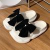 Moda Vintage Mary Jane Laço Chinelos Baotou Femininos Verão Casual eva Chinelos Grossos A5535hdj