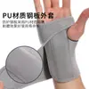Muñequera con soporte de placa de acero, malla transpirable ajustable, para deportes, esguinces, vaina del tendón de la muñeca, protección de articulaciones, soporte de muñeca para fitness