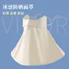 Mascarilla de Hielo de Seda para Protección Solar de Verano para Mujeres, Mascarilla Integrada con Protección para el Cuello Tridimensional, Cubierta Facial Completa, Adecuada para Ciclismo y Conducir, Velo Parasol