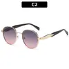 Gafas de sol nuevas de moda europea y americana, estilo vintage moderno, con un toque de alta gama, el mismo estilo que se populariza en internet, gafas con protección UV para hombres y mujeres
