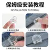 Ajustador Invisible de Dobladillo de Pantalones Anti-Arrastre, Hebilla sin Costura para Dobladillo para Acortar Pantalones, Hebilla Ajustable para Piernas de Pantalones, Pinza Fija para Dobladillo