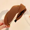 Diadema Retro Francesa Femenina Trenzado Empalmado Paquete de Cabello a Cuadros Diadema de Presión para el Cabello Popular 2024 Nuevo Pasador Adorno para el Cabello