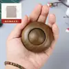 Auténtico grande sándalo verde argentino mango giratorio de una sola pieza placa de cuentas de transferencia de madera maciza jugar regalos creativos