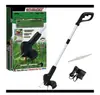 Cortador de Grama Elétrico Portátil Sem Fio Carregamento Sem Fio Cortador de Grama Jardim Gramado Casa Cortar Grama Cortador de Grama Roçadeira