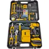 Set de Taladro Eléctrico de Litio para Comercio Exterior 21V Taladro Eléctrico de Litio Potente 118 Accesorios Taladro Eléctrico de Impacto Doble Velocidad