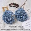 Hortensias Florales Artificiales de 2 Cabezas Simuladas para Ramos de Boda, Arte Floral Hecho a Mano de Alta Gama para Paisajismo de Salón de Bodas y Arreglos Florales