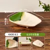 Cuenco de Melamina para Condimentos, Cuenco Pequeño, Plato para Dips, Plato Japonés Dividido para Platos Fríos, Plato para Acompañamientos de Sushi, Plato Comercial para Mostaza y Salsa de Soja
