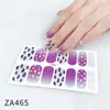 Zhengxiang Red social pegatinas para uñas pequeñas frescas pegatinas para uñas leopardo pegatinas para uñas libro rojo pequeño personalizadas