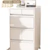 Gabinete de Almacenamiento Debajo del Escritorio Tipo Cajón Oficina Caja para Papelería A4 Gabinete de Almacenamiento de Archivos Multicapa Estante de Almacenamiento para el Hogar Extraíble
