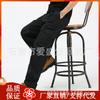 Pantalones Casuales Nuevos de Primavera y Otoño para Hombre Holgados Talla Grande Algodón Peto para Mediana Edad y Ancianos con Múltiples Bolsillos para Papá