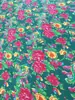 Tecido Floral Nordestino, Tecido de Peônia Vermelha, Toalha de Mesa Estilo Étnico, Roupa, Capa de Colcha, Lençol, Capa de Colcha, Capa de Cadeira, Outros