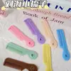 Pente Pequeno Mini Cor Doce Simples Crianças Meninas Estilização de Cabelo Pente de Cabelo Cabeça Redonda Dentes Cuidados com o Cabelo Pente de Bebê