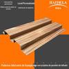 Painéis de Parede de Alumínio, Grandes Painéis de Parede, Painéis de Teto com Formas Côncavas-Convexas, Painéis de Alumínio com Textura de Madeira por Transferência de Calor, Produção Personalizada de Painéis de Parede de Alumínio para Hospitais