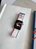 Correa de nailon con lazo para cachorro Dachshund para Apple watch56789S10 Correa de reloj Apple