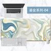 Alfombrilla de ratón bidimensional al por mayor Hatsune Miku Pad de escritorio Borde impermeable con bloqueo Pad de teclado para oficina de chicas con imagen Mesa de juego
