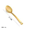 Espátula de Acero Inoxidable Espesada Utensilios de Cocina Espátula Colador de Cocina Espátula para Freír Cuchara para Sopa Pequeños Utensilios de Cocina Dorados Exportación al por Mayor Mango Ligero