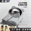 Comedero para Gatos, Comedero para Perros, Comedero para Mascotas de Acero Inoxidable, Bebedero para Gatos, Recipiente para Beber, Soporte con Soporte para el Cuello, Comedero para Perros, Comedero para Gatos, Bol de Arroz