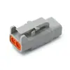 Conector Automotriz Dtm06-2S Conector Impermeable Dtm04-12Pa Enchufe de Acoplamiento Hembra y Macho