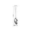 Cuchillo y Tenedor Estilo Occidental Engrosados Acero Inoxidable 1010 Vajilla Cuchara Mezcladora de Grado Alimenticio Juego de Cuchillo Tenedor Cuchara para Hotel Cuchillo para Steak