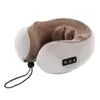 Almohada de Masaje en Forma de U para Viaje Masajeador Multifuncional Masajeador Eléctrico Almohada de Masaje para Columna Cervical Almohada para Coche y Hogar