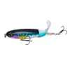 Cebos de hélice para pesca Luya transfronterizos, cebo tractor 15g 11cm, señuelos tipo lápiz flotante, cebo tipo ondulante, productos para aparejos de pesca